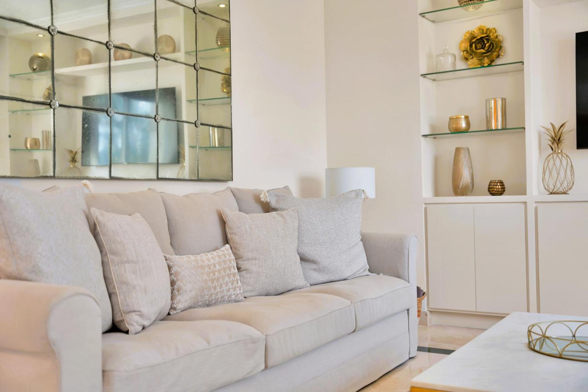Luxury Penthouse With Sea Views In Marbella Golden Mile, Puente Romano Area Bagian luar foto